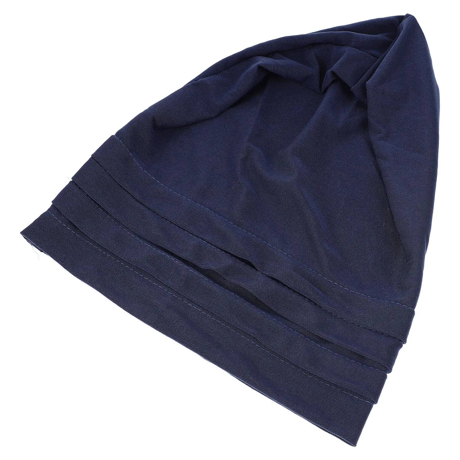 

Cotton Linen Women Breathable Bathing Hat Sleep Hat Elastic Comfortable Bonnet Satin Caps Versatile Use Gardening Dog