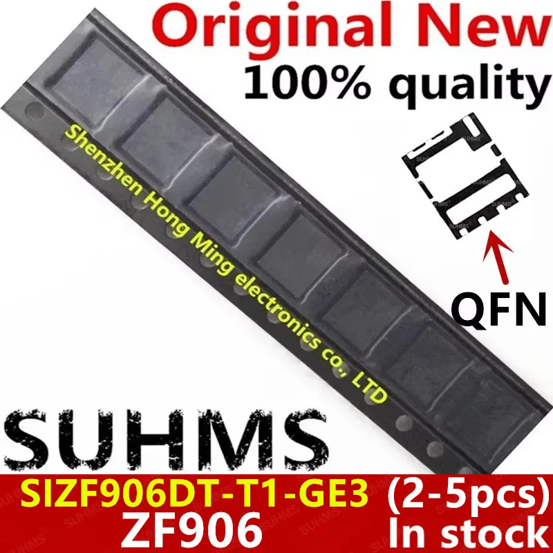 (2-5 قطع) 100% جديد SIZF906DT-T1-GE3 SIZF906DT ZF906 2F906 QFN-8 شرائح