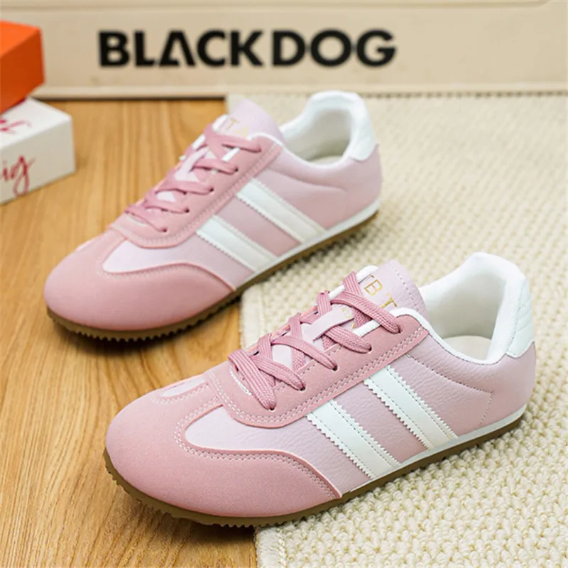 

Spring Pink Women's Casual Shoes Comfortable Classic Flat Shoes Women Non-Slip Lightweight Training Shoes Woman zapatos de mujer