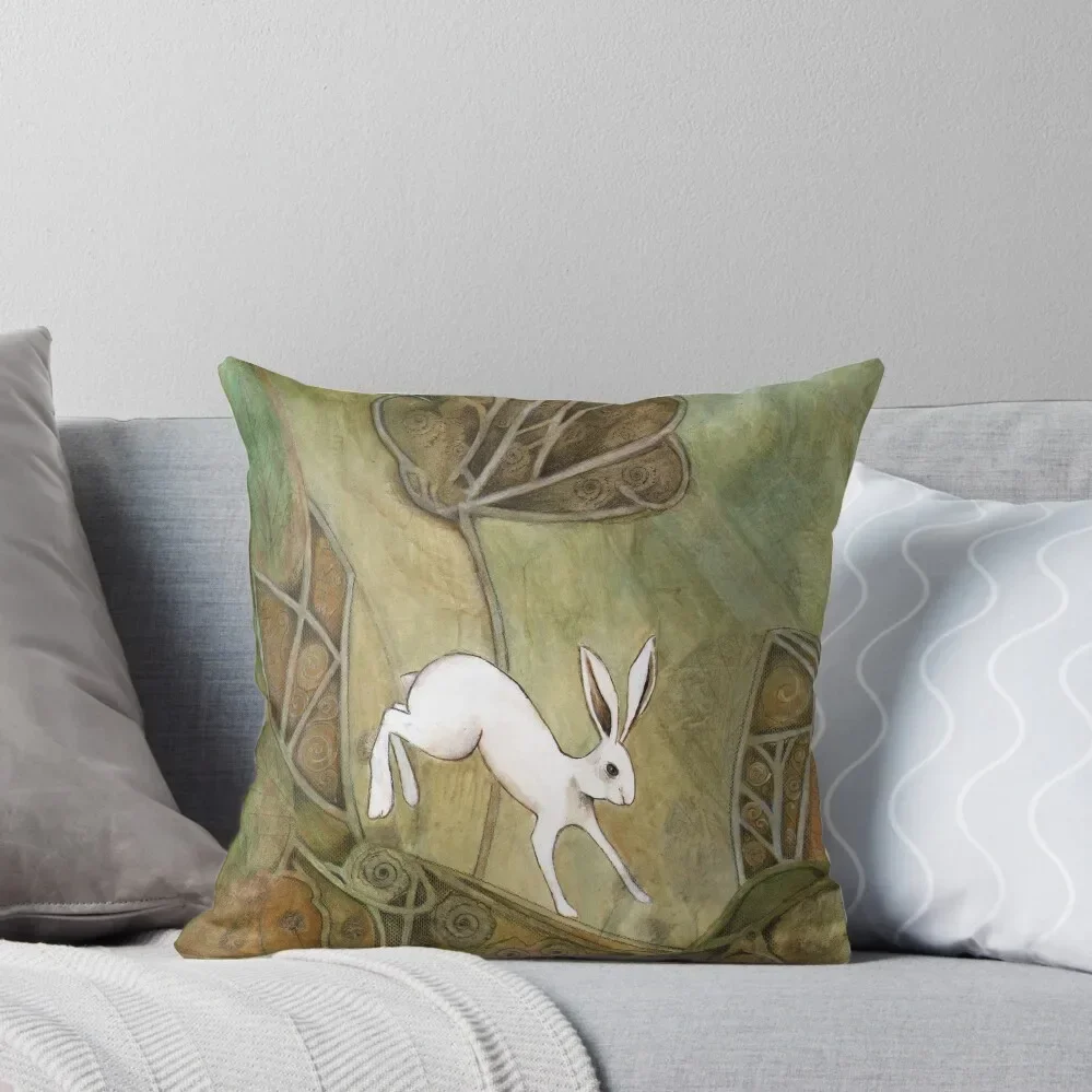 Hare with Standing Stones Throw Pillow Pillowcases Cushion Covers Sofa Marble Cushion Cover Pillow Case Pillow