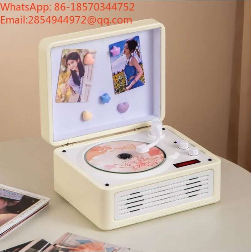 Integrated CD Player Bluetooth Album Music Player Desktop Audio Player Creative Birthday Gift