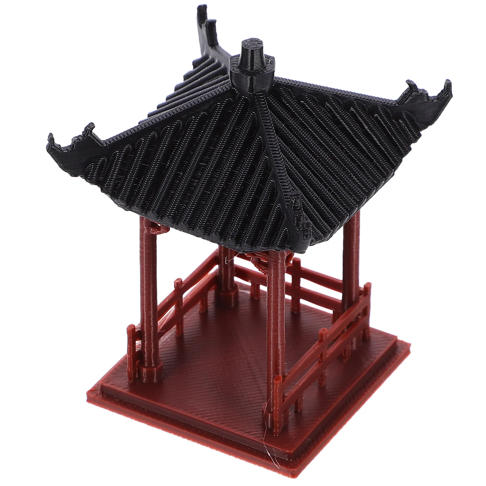 

Miniature Pavilion Statue Chinese Style Garden Decor Bonsai Ornament Fish Tank Landscaping Adornment Micro Landscape