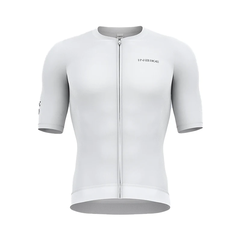 AliExpress INBIKE Men's Cycling Jersey Short Sleeves Summer Quick Drying Breathable Cycling Sports Shirt With 3 Rear Pockets Biking Tops