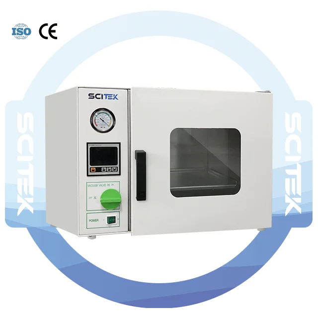 

Лабораторная вакуумная печь SCITEK, 25 л, вакуумная сушильная печь с защитой от утечки