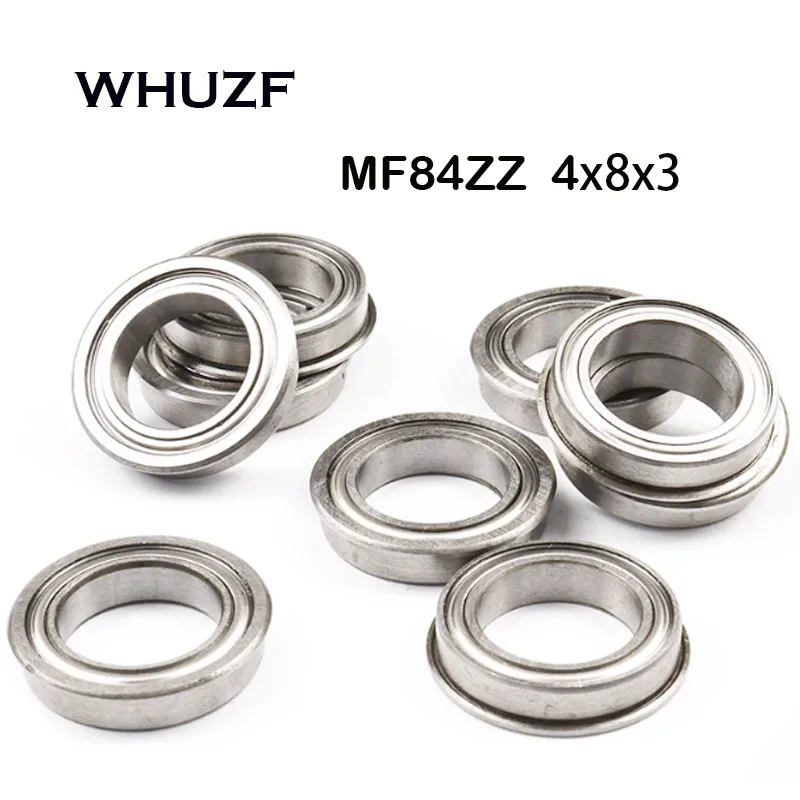 

(10/20/50PCS/Lot) MF84ZZ 4x8x3mm Flange Bearings Deep Groove Ball Bearing High Quality MF84ZZ втулки для подшипников