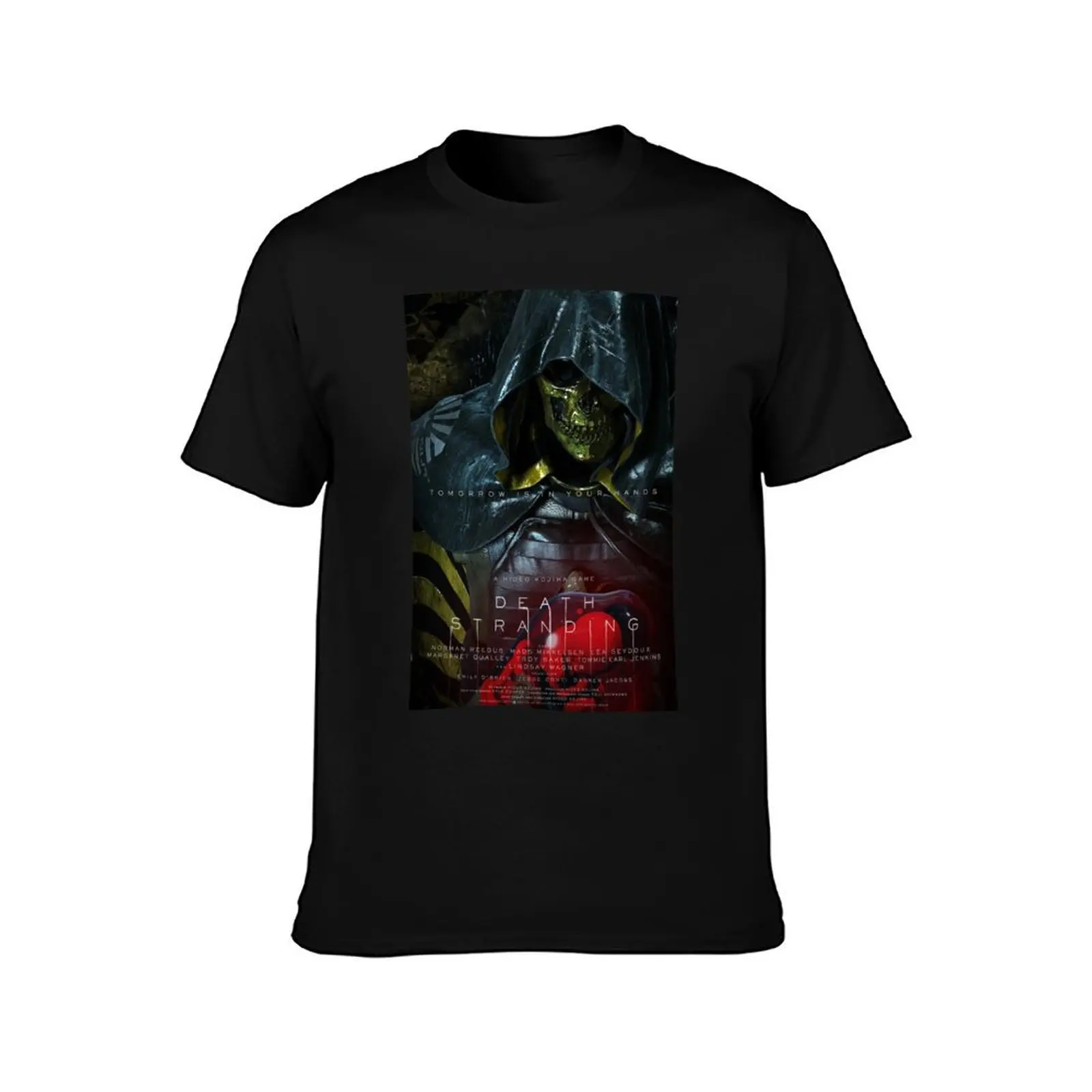 Tomorrow Is In Your Hand Higgs - Death Stranding T-Shirt Summer Casual Cotton Tee Oversized Streetwear Tops Unisex Men Women