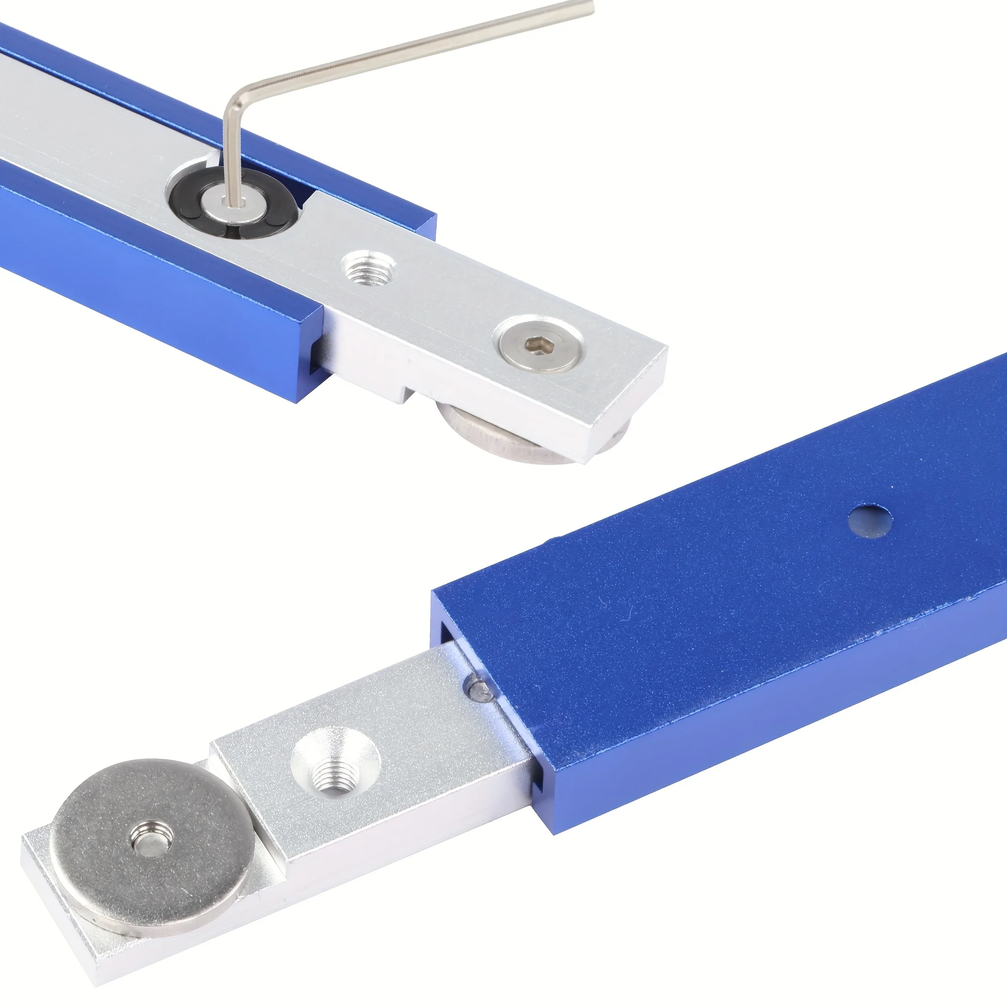 

Heavy-Duty 300/450mm Aluminum Alloy T-Track Miter Gauge Rod - Perfect for DIY Carpentry & Professional Woodworking Tools