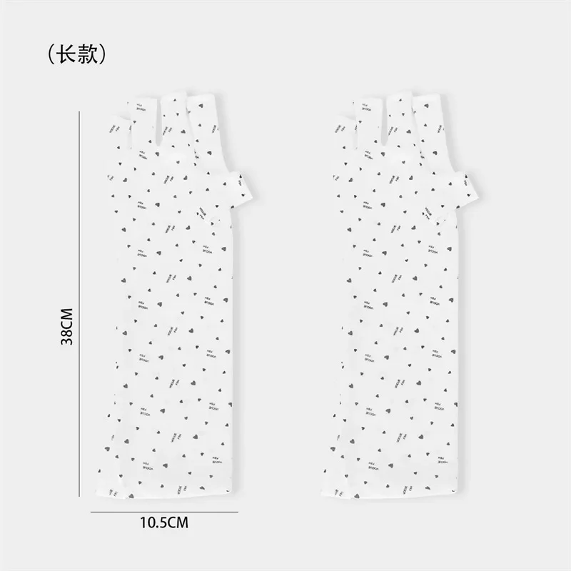 1 Pair Fingerless Anti-UV Nail Protection Gloves for Manicure LED Lamp Dryer Radiation Hand Safeguard Nail Art Tools