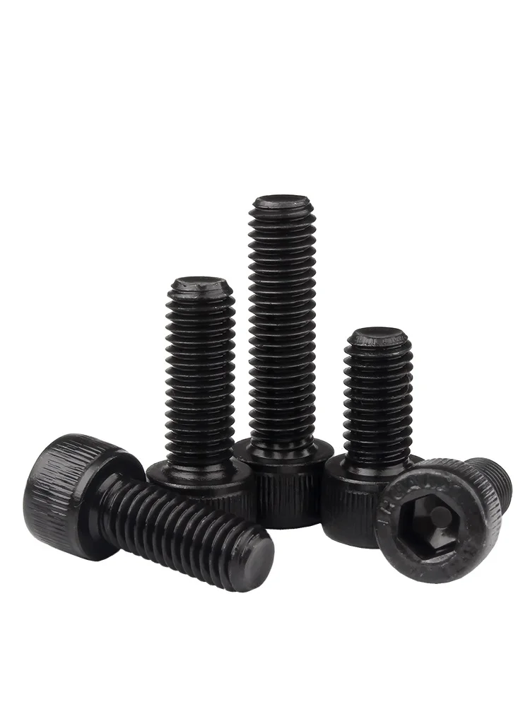 Unc 0 # -80 2 # -56 4 # -40 6 # -32 8 # -32 10 # -32 1/2-13 12.9 درجة الكربون الصلب مسدس عرافة المقبس المسمار كوب ألين بولت