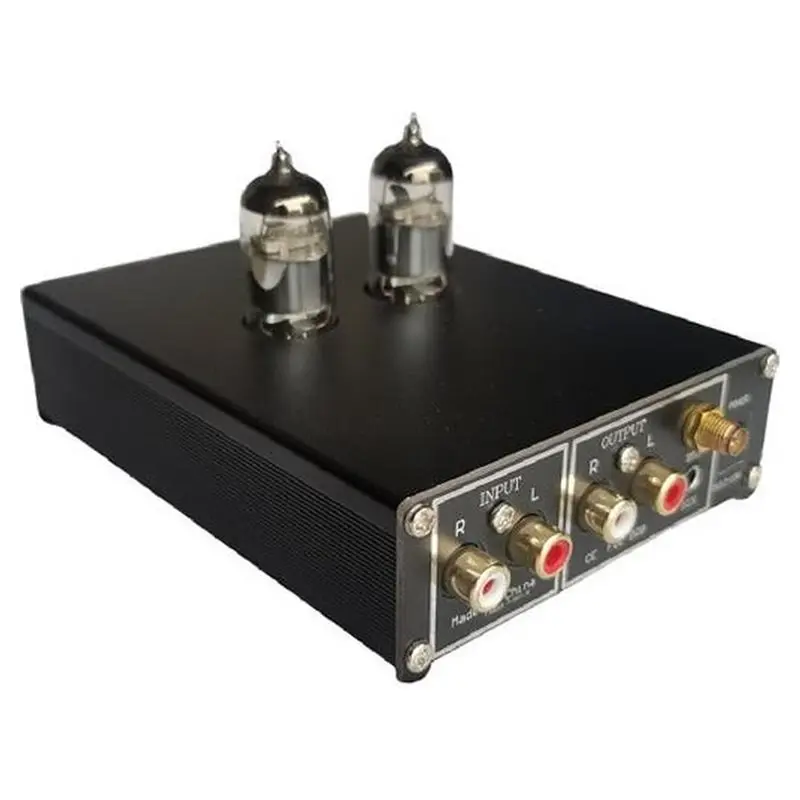 T24C G16 Mini Hifi Audio Preamplifier Vacuum Tube Amplifier Buffer EU PLUG