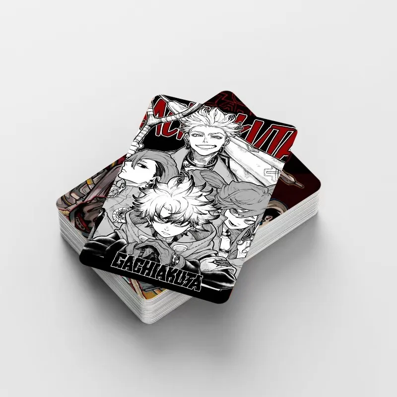 92Pcs Double Sided HD Lomo Cards Mini Photocards Stickers Greeting Cards Dark Battle Comic Hobby Collection Stationery Gift view 6