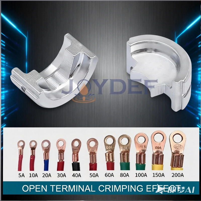 Hydraulic Crimping Die Size Range 10A-300A for EZ-400 EP-510 EP-430/EZ-300 GC-1632 CW-1632 Hydraulic Crimping