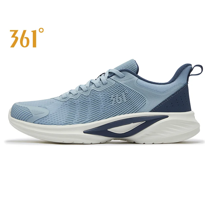 

361 Degrees Men Running Shoes 2025 All-Round Thick-soled Lightweight Mesh Cushioning Breathable Daily Male Sneakers 672512245F