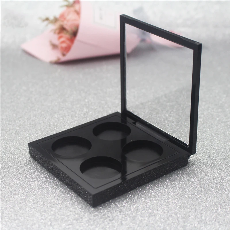 Empty Eyeshadow Palette Eye Makeup Storage Dish For Women Girls Makeup Beginners DIY Eye Shadow Storage Box Tools