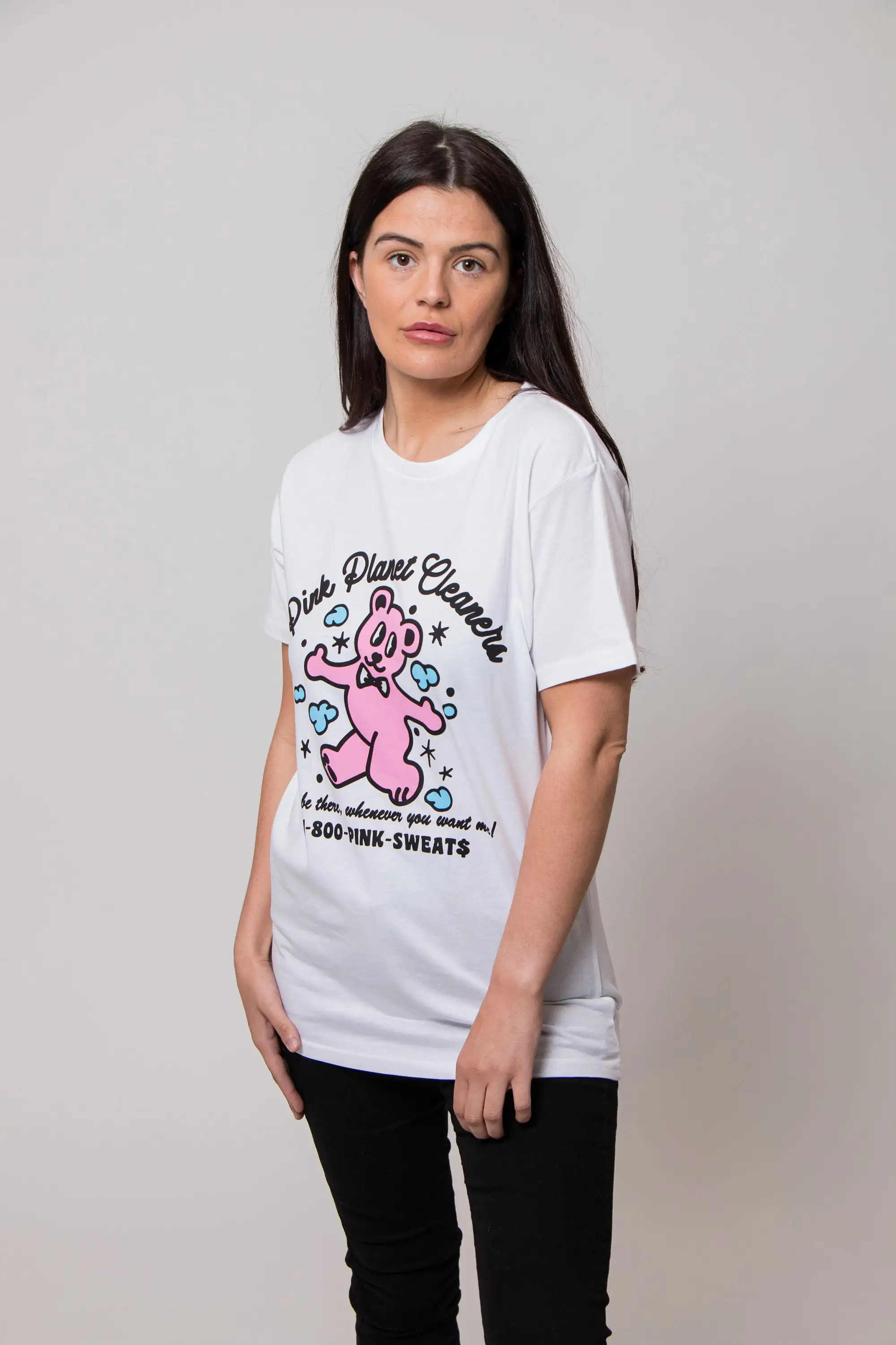 Pink Sweats Cleaners T Shirt