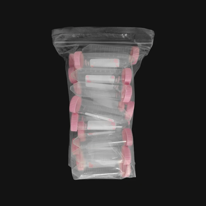 50 مللي 25 قطعة أنبوب مع غطاء برغي مواد بلاستيكية عالية الجودة مختبر رف أنابيب الصقر أنبوب اختبار قوارير مختبر