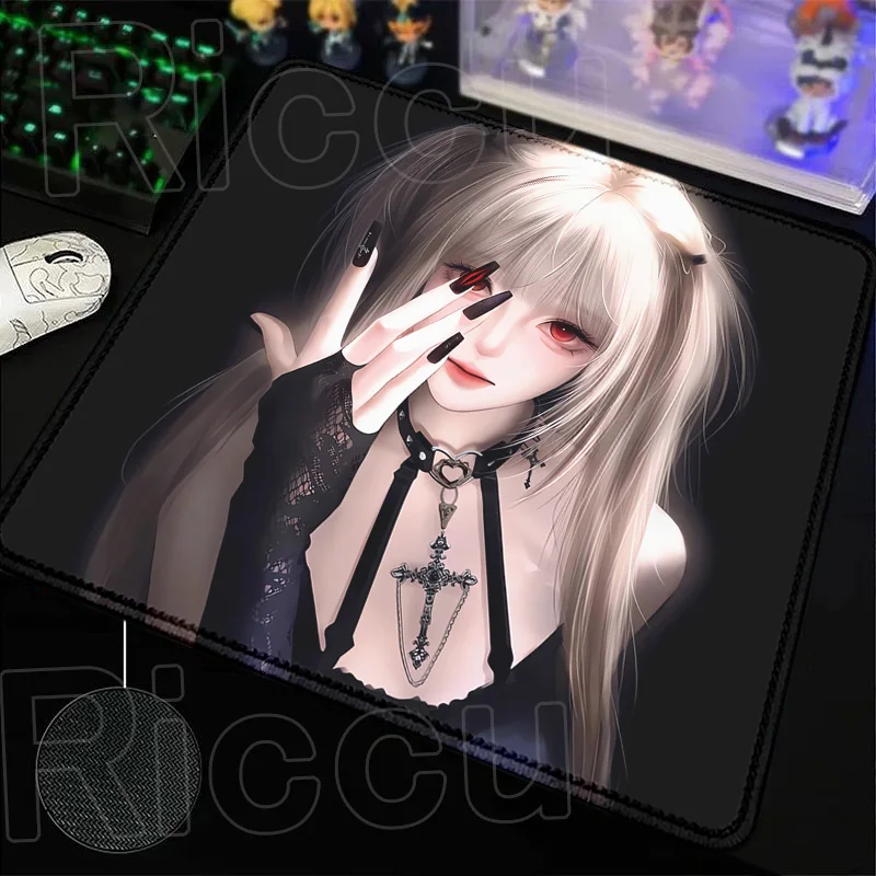 

Kawaii Pretty Girl Misa Amane Mouse Pad XS Anime Death Note Mousepad 400x450 Small Desk Mat Computer Mousepads PC Keyboard Pad