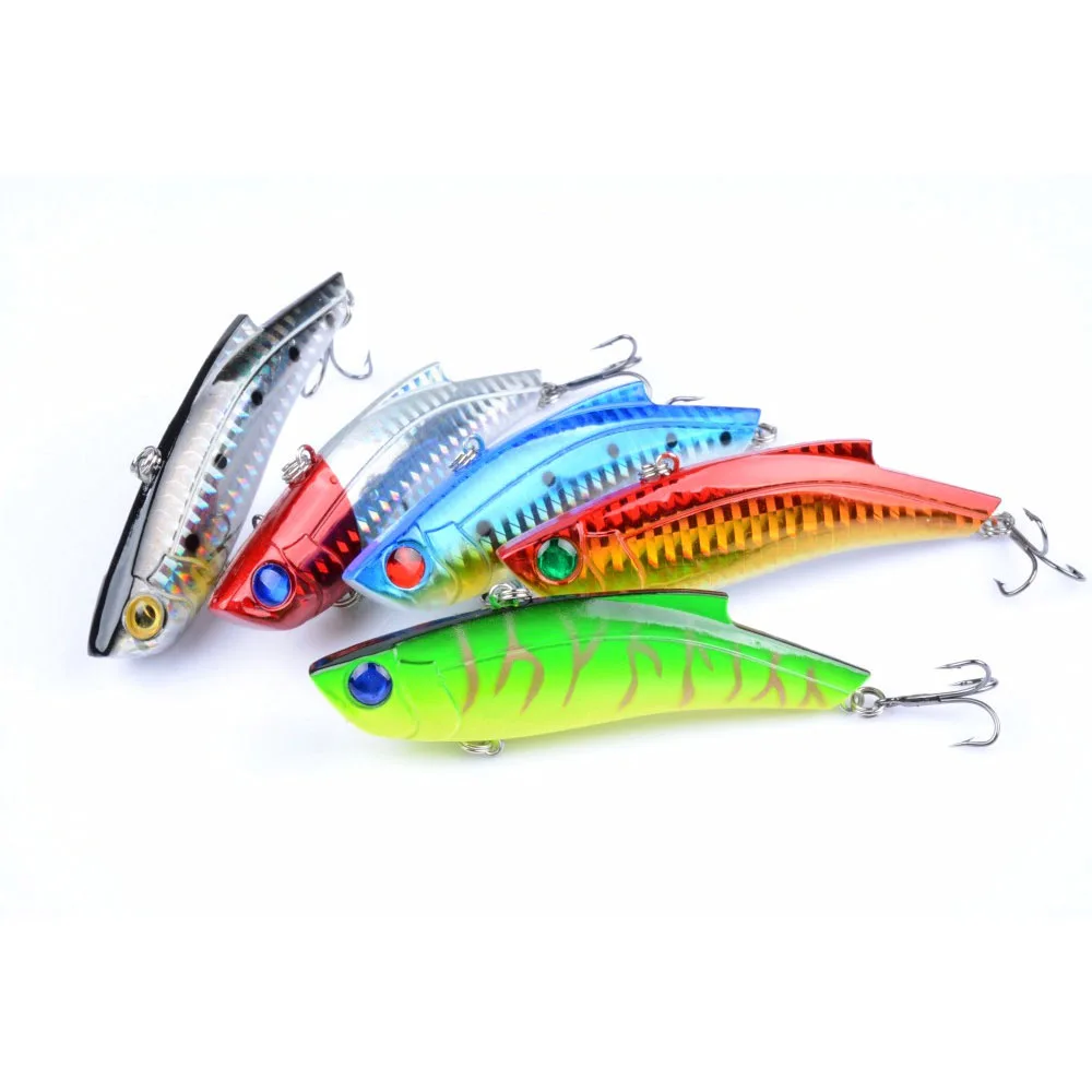 90mm 26.5g Vibration Fishing Lures Sinking Crankbaits Ratlin Saltwater Artificial Hard Bait Pesca Isca Wobblers for Pike VIB