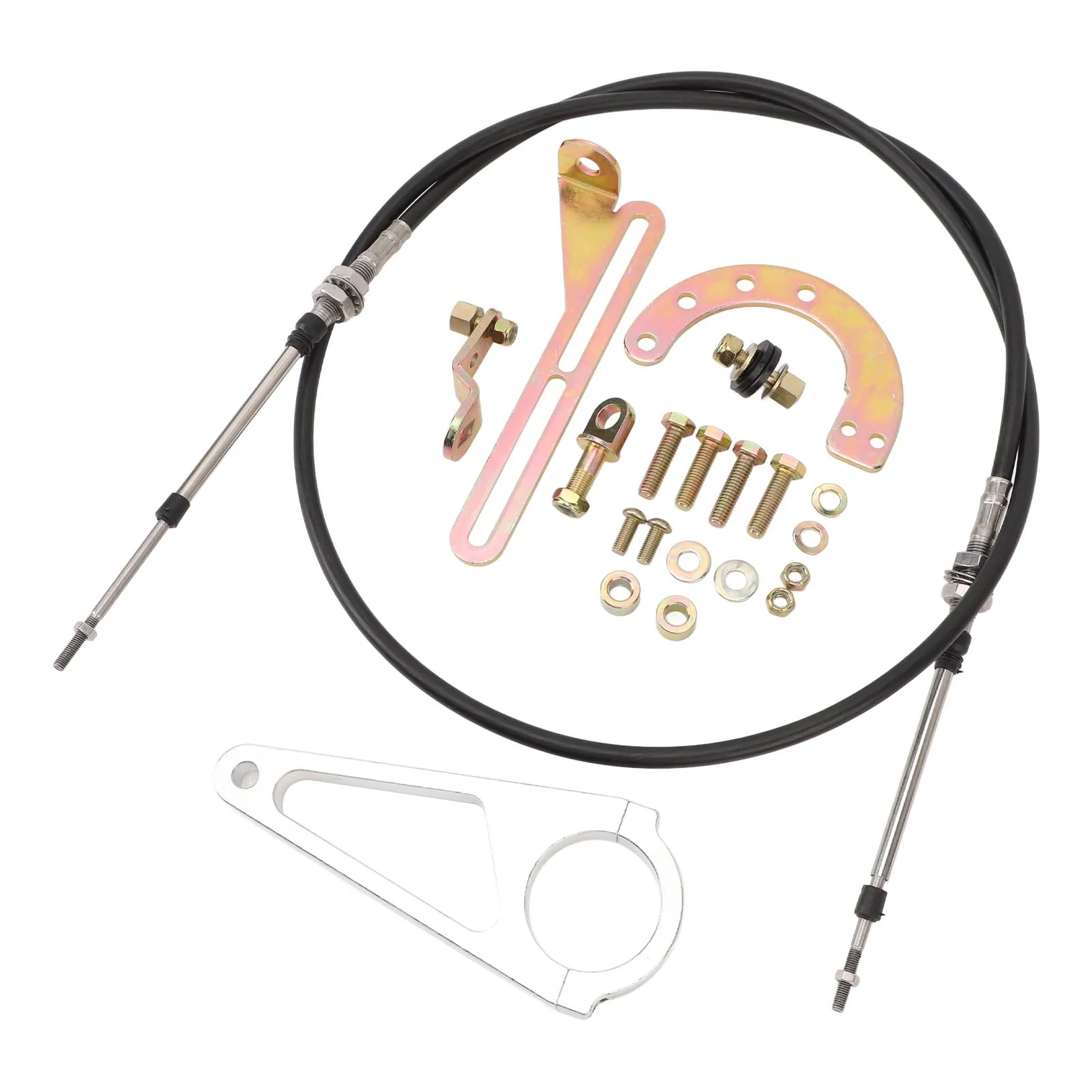 Cable Column Shift Linkage Kit High Strength ACA 1804 for TH350 TH400 700R4 TH200 2004R 4L80E Transmissions view 6