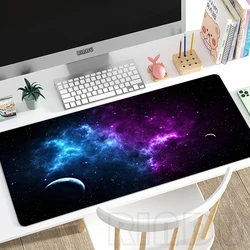 Universe Mouse Pad Gaming Mousepad Gamer Mouse Mats Keyboard Mats Space Desk Pads XXL 90x40cm Desk Mat For Computer Mousepads