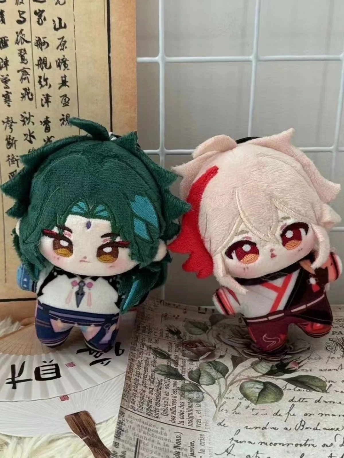 Animação 10cm jogo de pelúcia genshin lmpact wenti kaedehara kazuha scaramouche wandere xiao algodão boneca crianças bonito presente brinquedos