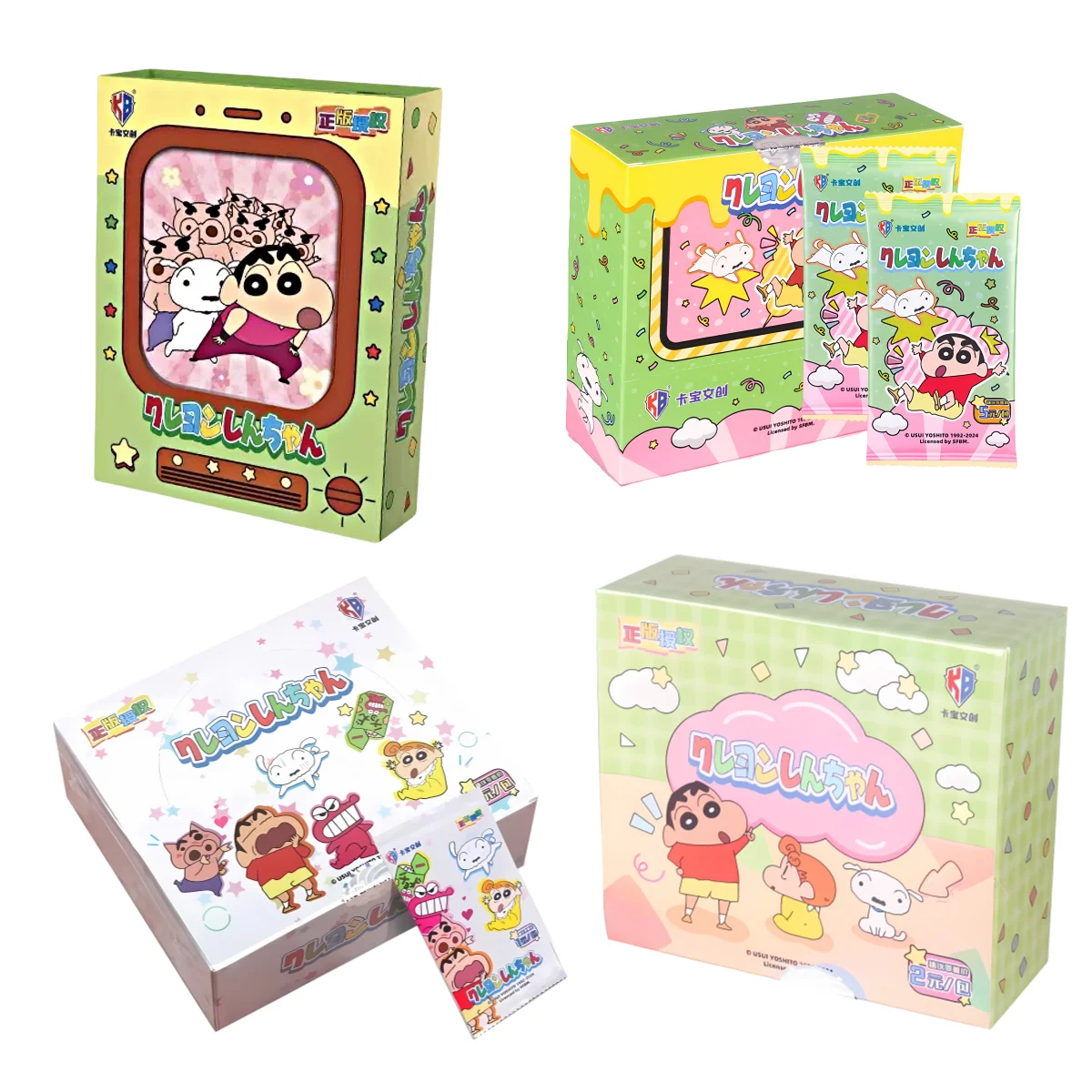 

KABAO Натуральный карандаш Шин-тян Card Fun Time Nohara Shinnosuke Xiaokui Dumb Shin-chan Mспублика Аниме Персонажи Коллекция Карточная игрушка