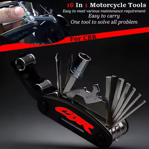 Motorcycle CNC Multi Tool Repair Screw Driver Set For Honda CBR 600RR CBR1000RR CB500X CB500F CB650R CBR650R CB1100 CBR 900RR
