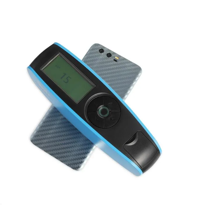 Glossmeter Yg268 Pengukur Kilap Tiga Sudut 20 60 85 Derajat untuk Cat, Plastik, Kertas, Karton, Logam 0-2000gu