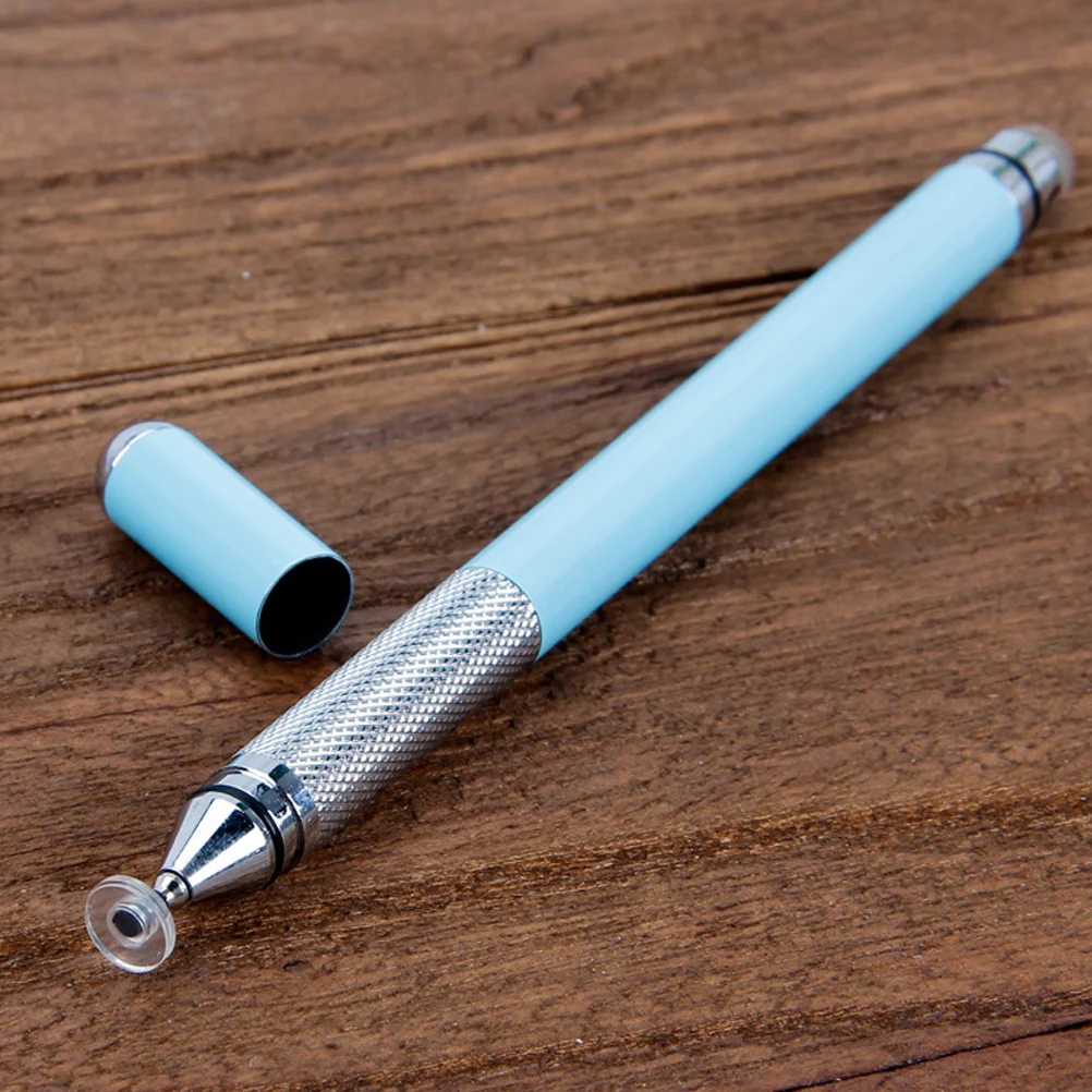 

Stylus Pen For Phone Tablet Capacitive Screen Metal Active Writing Drawing Notetaking Lightweight Blue
