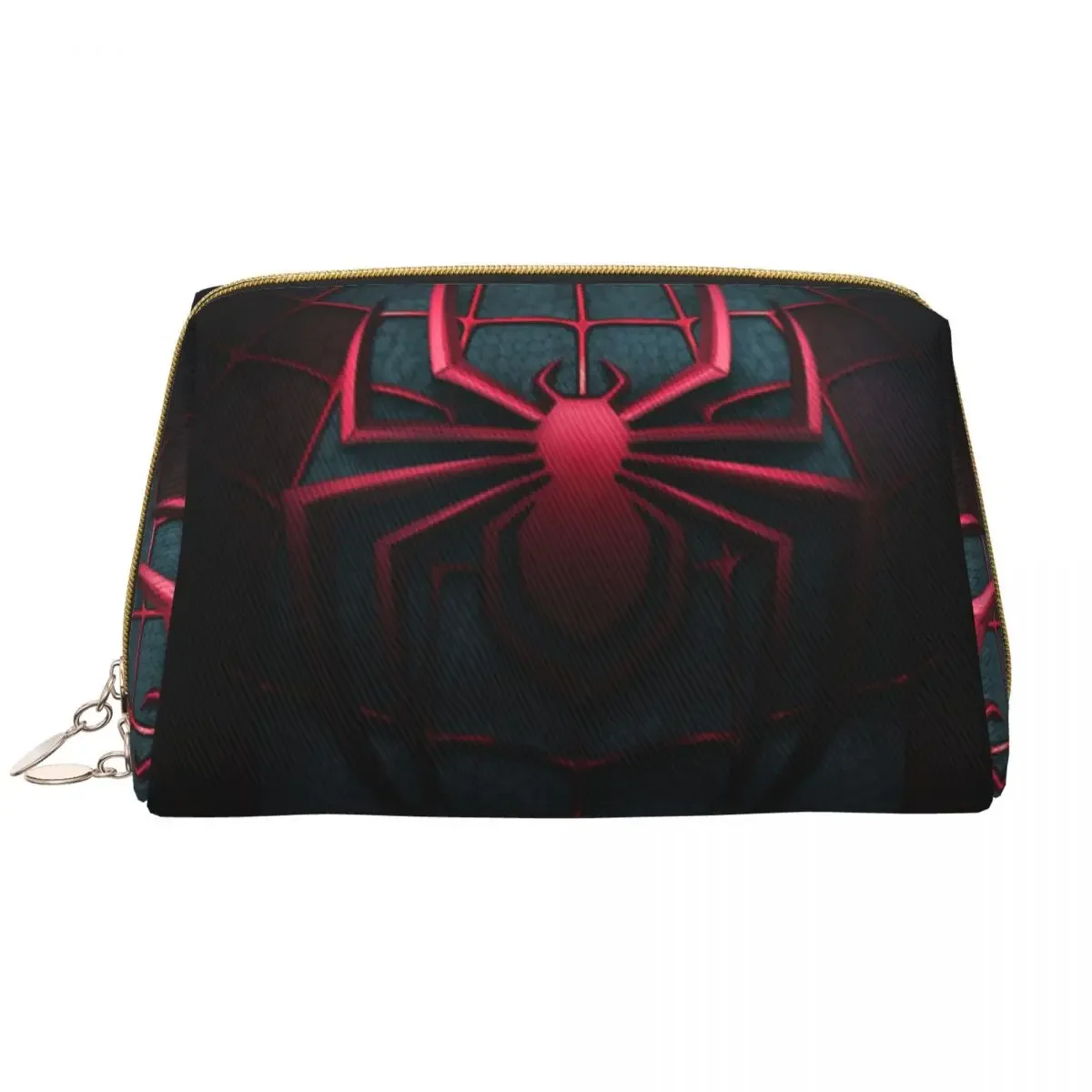 Travel Spider Web Toiletry Bag Portable Makeup Cosmetic Organizer for Women Beauty Storage Dopp Kit Case