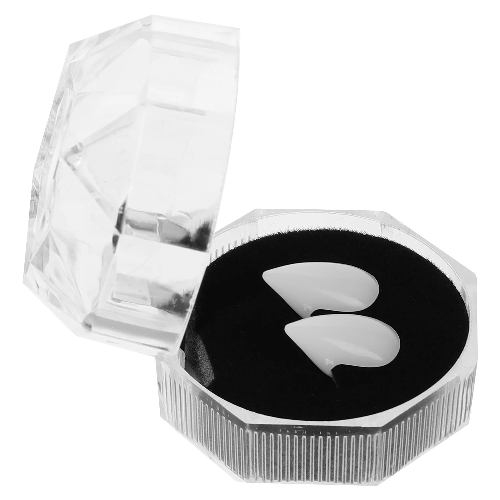 

1Pair Lifelike Vampire Fangs Halloween False Tooth Cosplay Costume Teeth Party Favors Dress Up Masquerade Accessory