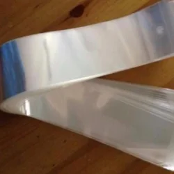 100pcs Long Resealable Clear Plastic Bags Hair Extensions Packaging Hanging Header Long Transparent Self Adhesive