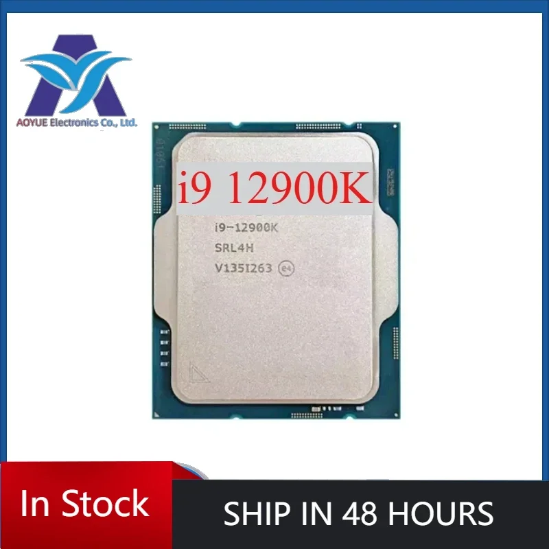 1pcs Perfect test Intel Core i9-12900K i9 12900K 3.1 GHz Sixteen-Core Twenty-Four-Thread CPU 10NM L3=20M 125W LGA 1700