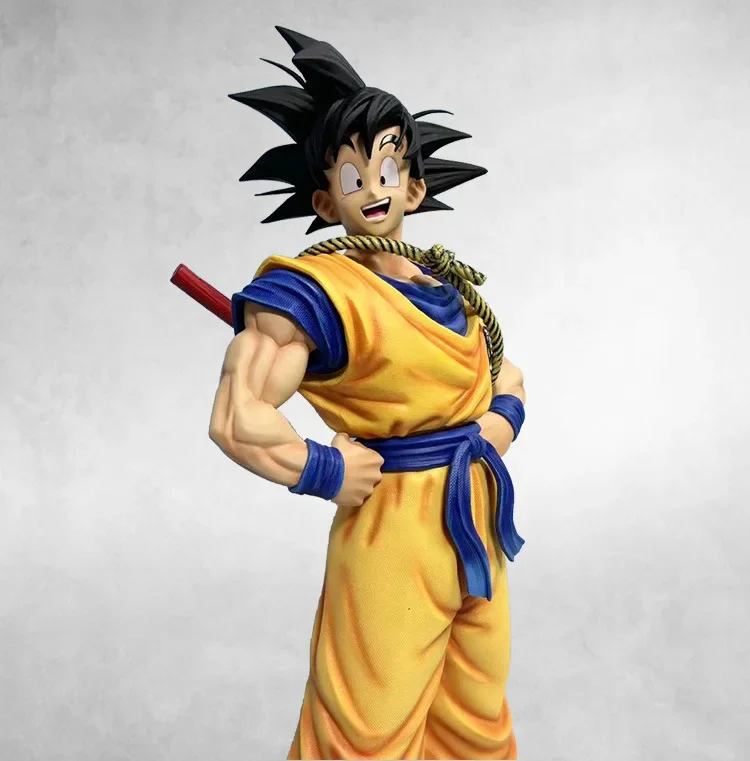 70cm nowa Dragon Ball Anime rysunek Super Saiyan Son Goku ponadgabarytowa statua kolekcja urządzeń peryferyjnych ozdoby prezent urodzinowy zabawki