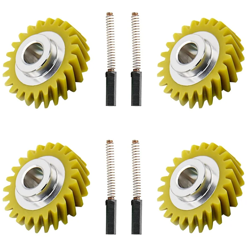 

AT29-W10112253 Mixer Worm Gear & W10380496 Carbon Brushes Replace Part Kitchenaid For Whirlpool & Kitchenaid Mixer Number 416289