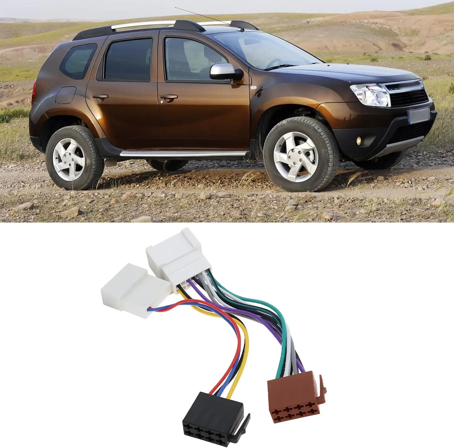 ISO Wiring Harness Cable Adaptor for RENAULT Kangoo 2 Trafic 2 Trafic 3 Master 3 Twingo 2 Scenic 3 Clio Megane 3 Grand Scenic