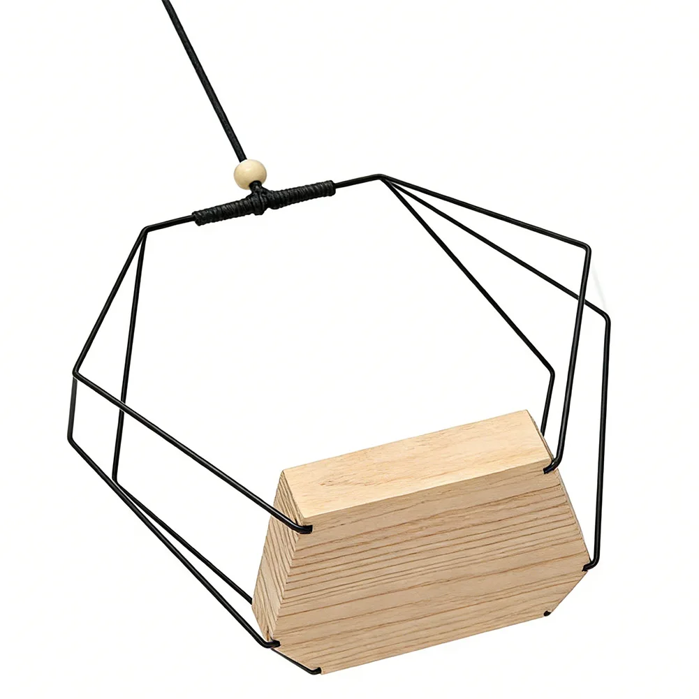 Hexagon Plant Holder Hanging Basket No Unique Indoor Plant Decor Indoor Plant Holder Suspended Design Iron Ring