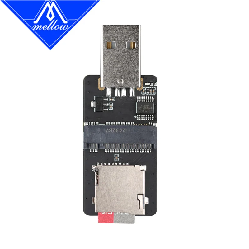 Mellow Fly-M2WE Burner Board Usb 3.0 For Fly Emmc Module Micro Sd Tf Fly PI C8 Gemini Board