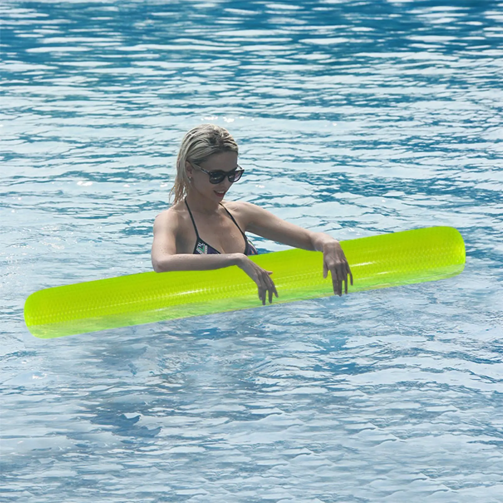 Juguetes de piscina para adultos, juguetes de piscina divertidos y seguros, tubo de balsa portátil para adultos, juegos de agua de PVC para lago, playa, río, exterior, patio trasero de verano