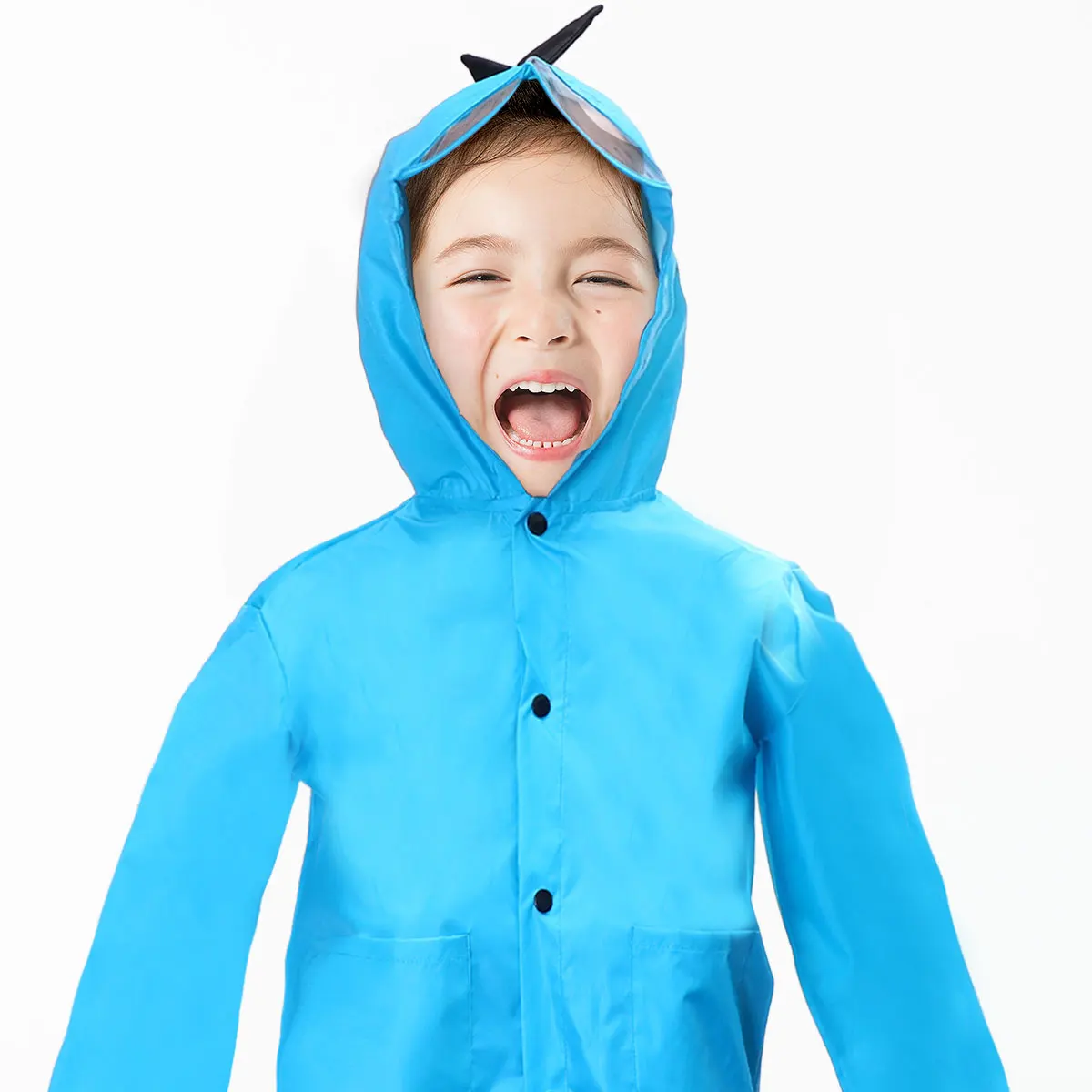 

Kids Dinosaur Raincoat Cartoon Poncho Lightweight Portable Reusable Breathable Outdoor Rainwear Children Spring Autumn