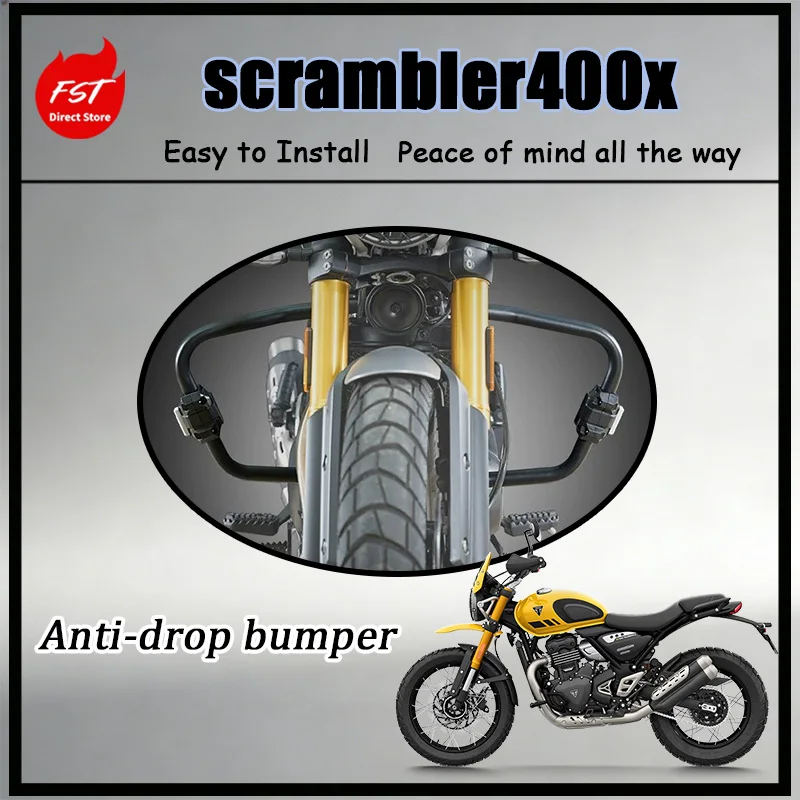 FOR Scrambler 400X Professional Climbing Style Safety Guard Motorcycle Gear Exclusive Personalized Upgrade Accessory
