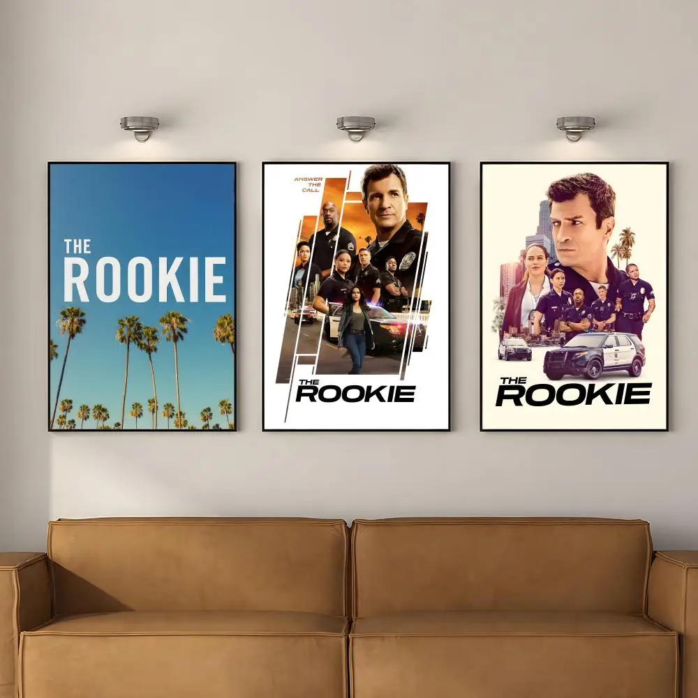 TV The R-Rookie Comedy Poster PP Self Adhesive Decorative Poster Waterproof Waterproof for Apartment Bedroom