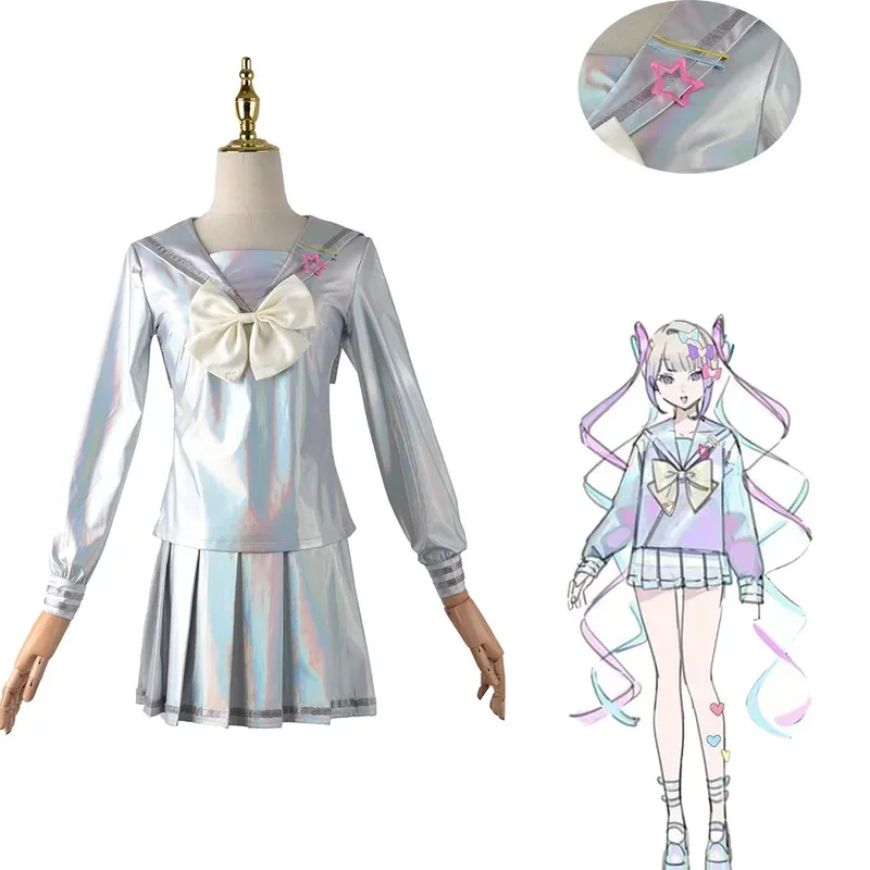 تتطلب ألعاب الرسوم المتحركة أزياء KANGL and Abyss التأثيرية المفرطة للفتيات زي JK أزياء تنكرية لحفلات الهالوين