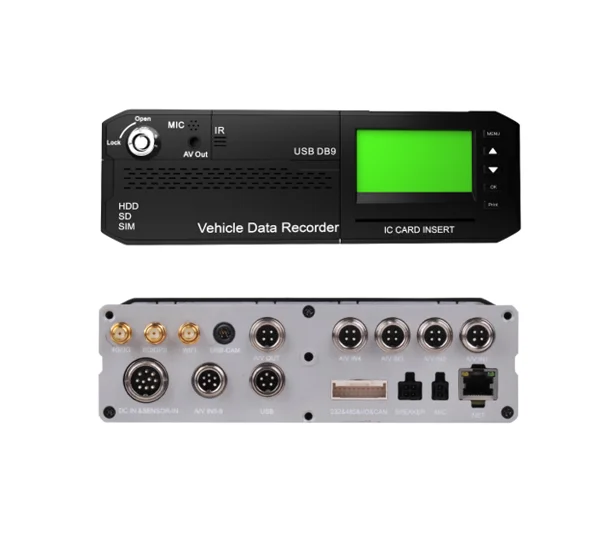 Richmor AI Mobile DVR يدعم 8 قنوات 1080P HDD تسجيل الفيديو للشاحنات #5