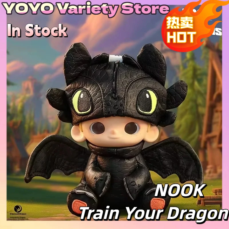 

52toys Toothless Dragon Keychain Pendant Doll Nook Series How To Train Your Dragon Collection Action Figure Backpack Decor Gifts
