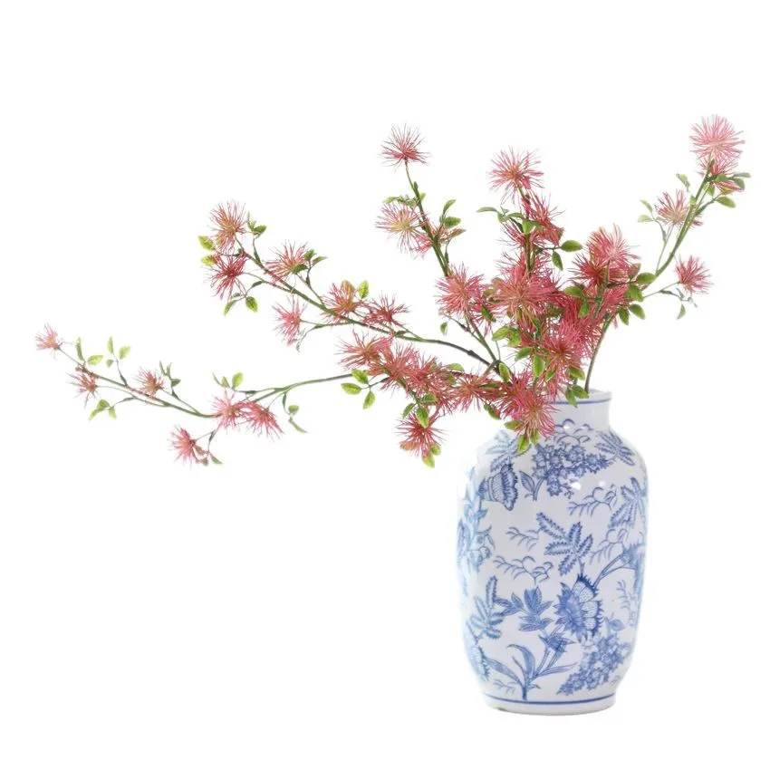 1 PCS Artificial Plastic Plant Small Dandelion Ball Flower Home Decor Garden Decoration Gift F1389