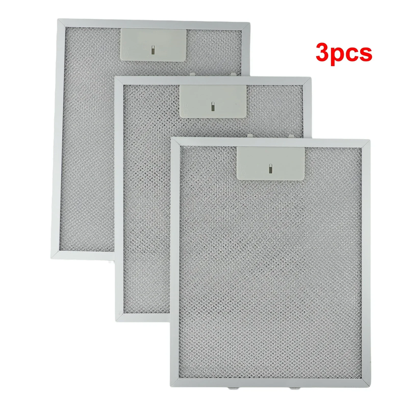 

Practical Silver Cooker Hood Filter 310x250x9mm Special Decoration Sturdy Use Convenient Easy To Clean Lasting