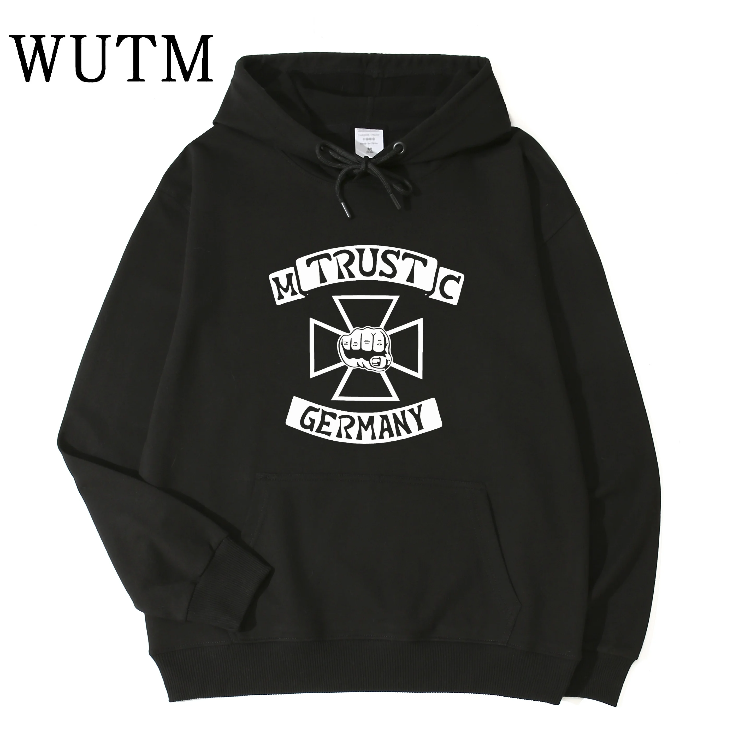 Sweat à capuche unisexe à manches longues Motorcycle Club Trust MC
