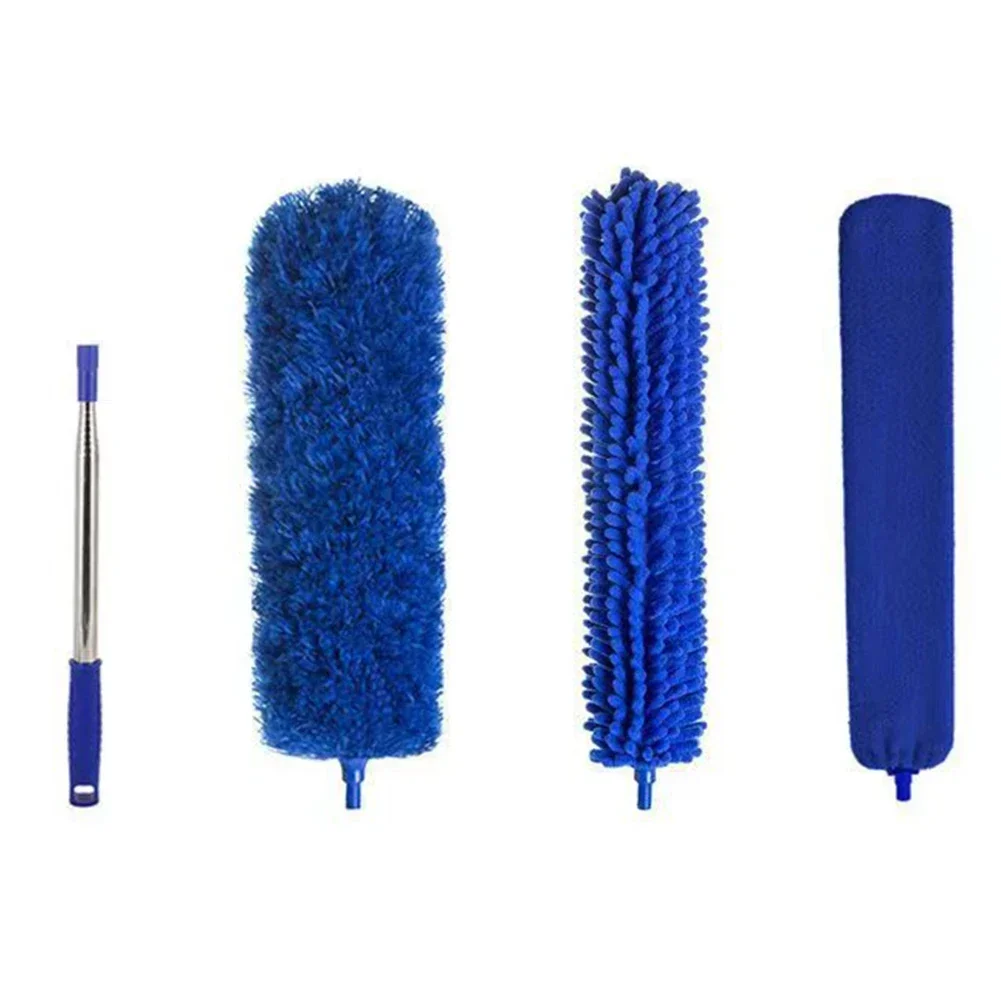 

Dust Removal Microfibre Duster Adjustable Cleaning Tool Telescopic Cleaning Tool For Furniture Bendable Broom 40cm