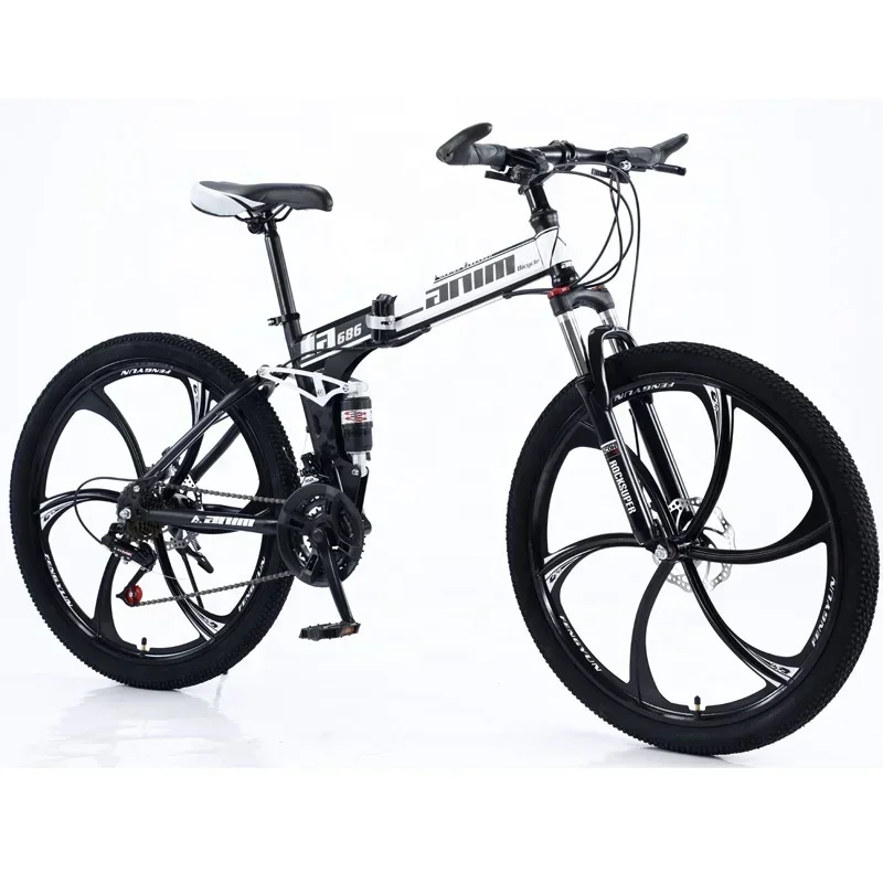 Factory Supply 24/26 Inch Adults Folding Bike Bicycle Mountain Bike for Man